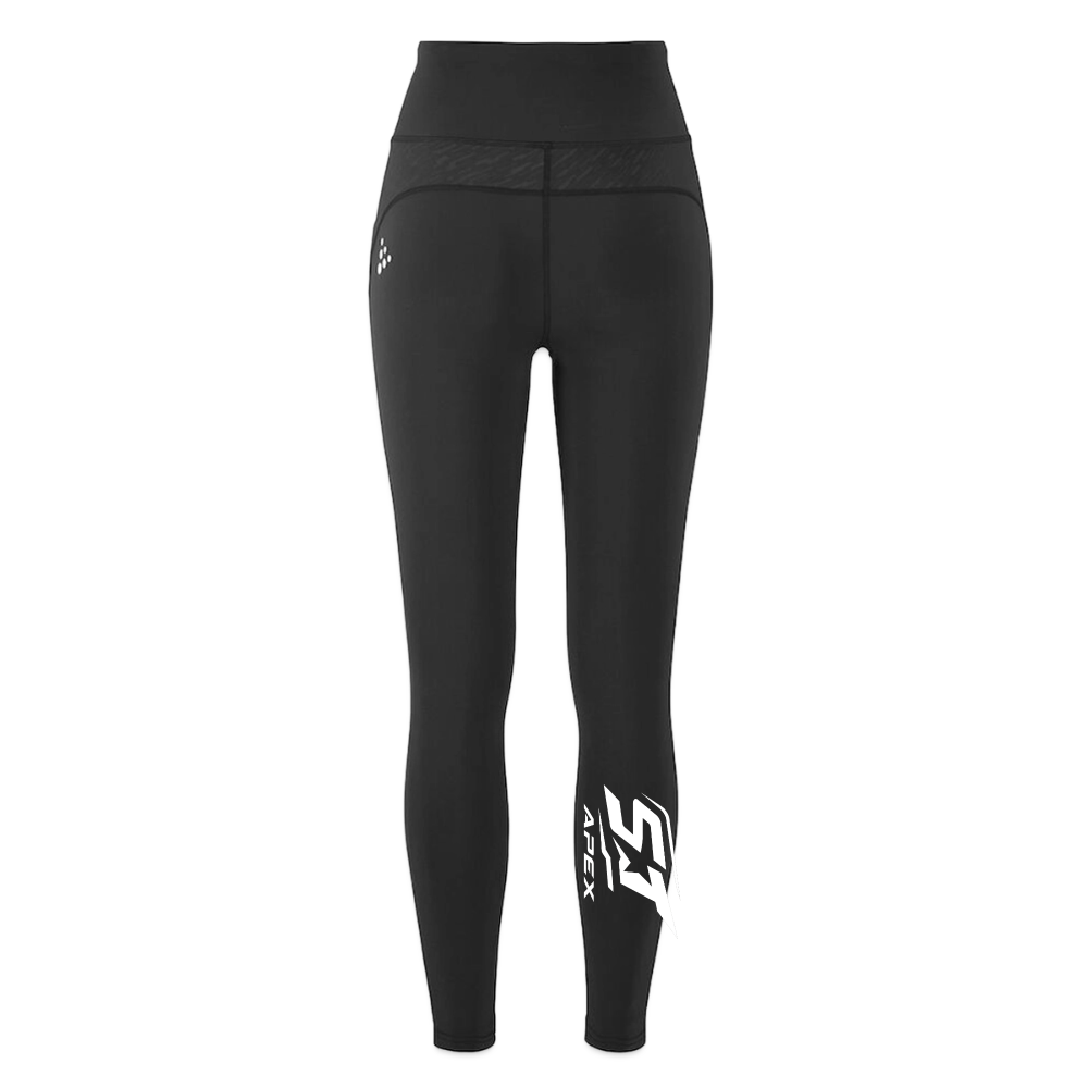 CRAFT Rush 2.0 Frauen Tights Speed Cat Edition - Schwarz