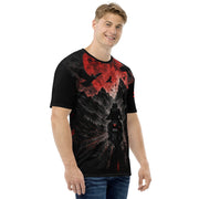 ST-APEX Blood Moon 3 Unisex Performance Shirt in Schwarz, Rot und Dunkelgrau – Produktansicht