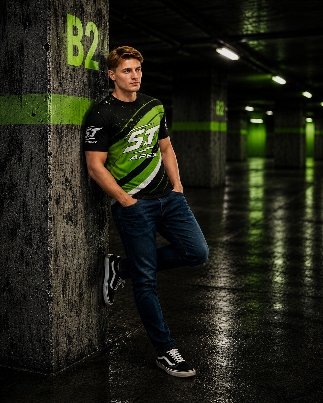 T-Shirt "Lime Monster"