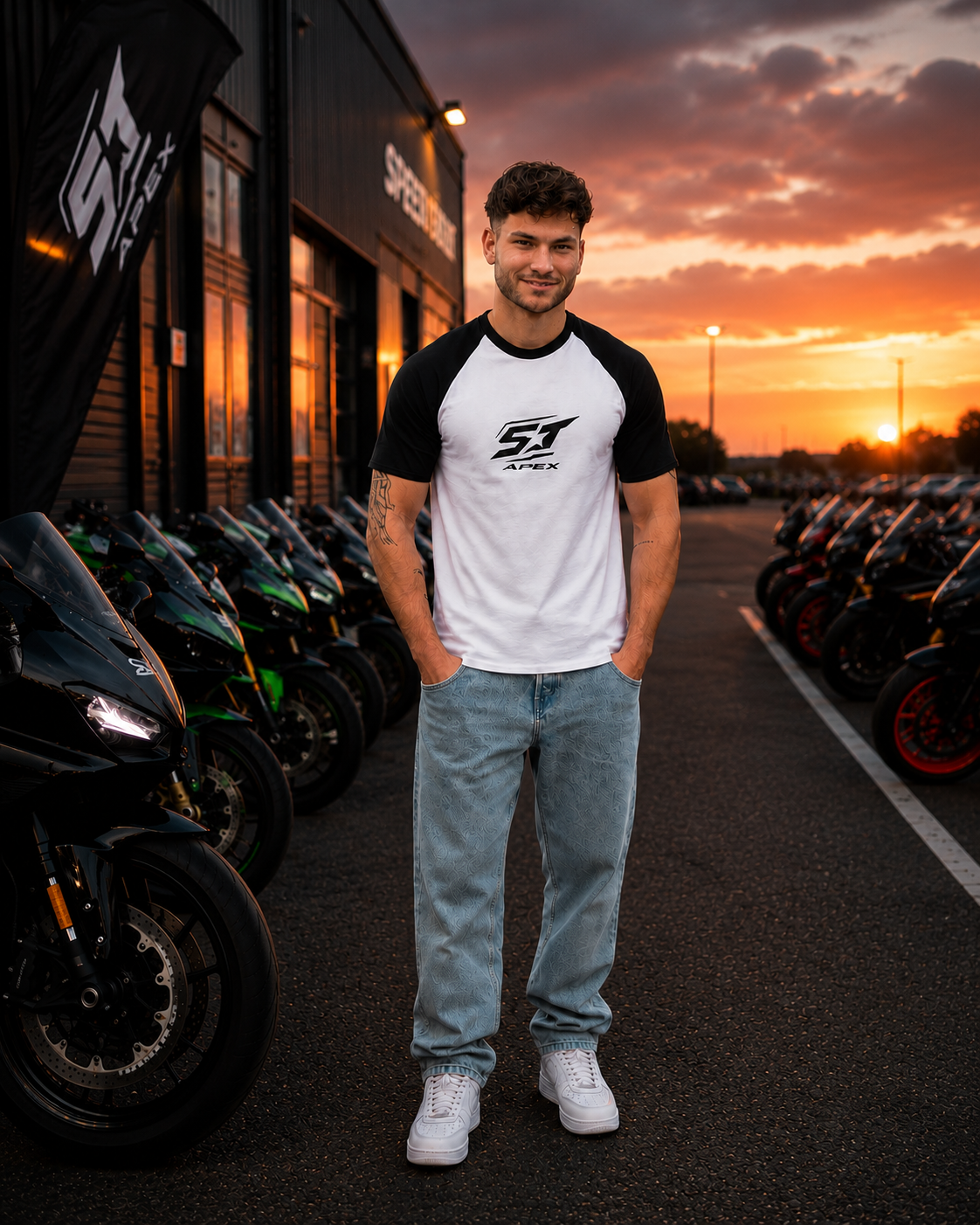 Männer Baseball-T-Shirt "ST-Apex" Signature Edition