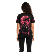 ST-APEX Crimson Oracle 3 Unisex Performance Shirt in Schwarz, Crimson-Pink und Weiss – Produktansicht