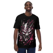 ST-APEX ONI Princess 4 Unisex Performance Shirt in Schwarz, Pink und Weiss – Produktansicht