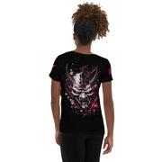 ST-APEX ONI Spirit Damen Performance Shirt in Schwarz, Pink und Weiss – Produktansicht