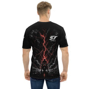 ST-APEX Thunderstorm 3 Unisex Performance Shirt in Schwarz, Rot und Weiss – Produktansicht